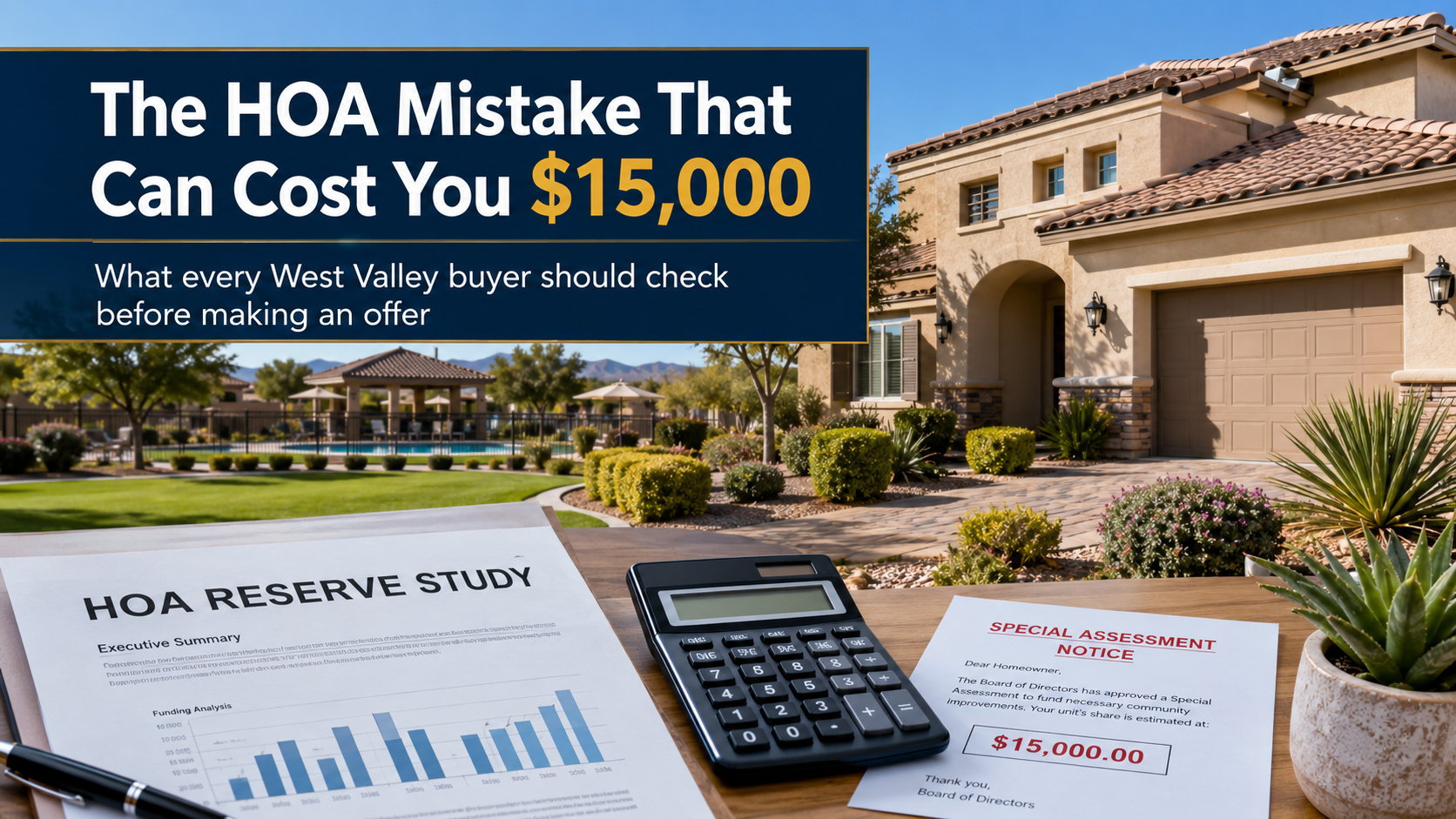 HOA Reserve Study Red Flags: The 4 Numbers Every Buyer Should Check Before Closing